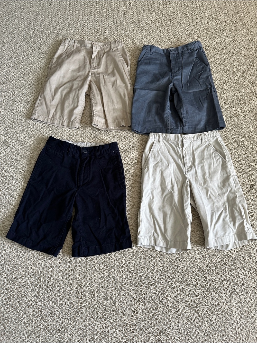 Old Navy Kids Shorts - Navy, Light Gray, Khaki, Stone